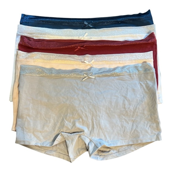 🧡Mamia Boyshort Panties – 5-Pack – Size XL - Picture 1 of 3